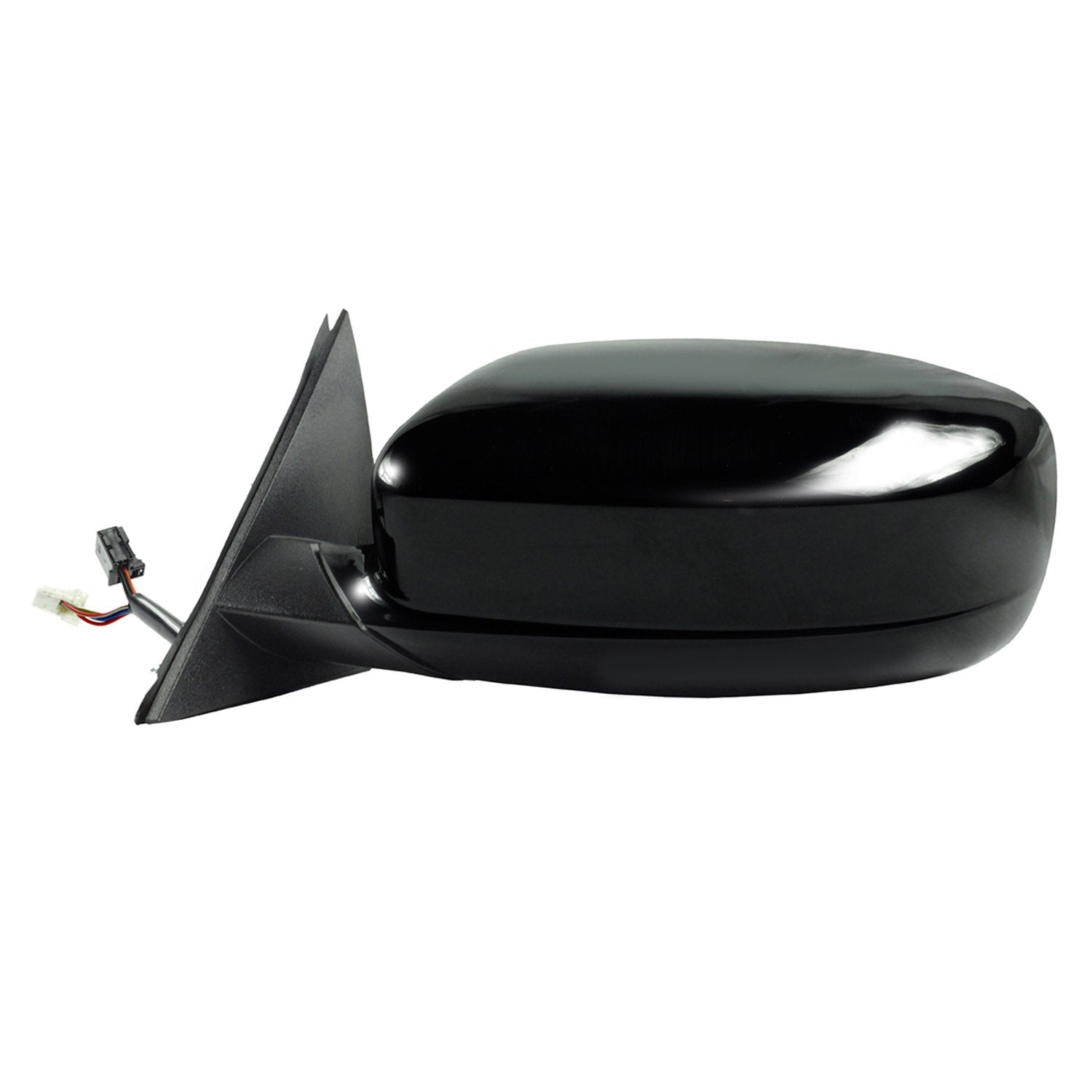 60634C Fit System Driver Side Mirror for Dodge Charger, Code GT7/XR, Textured Black w/PTM Cover, w/Memory, Foldaway, Heated Power