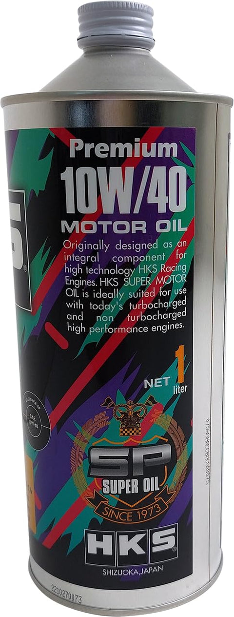 HKS Super Racing Premium Engine Motor Oil API SP 10W40 1L Universal 52001-AK141
