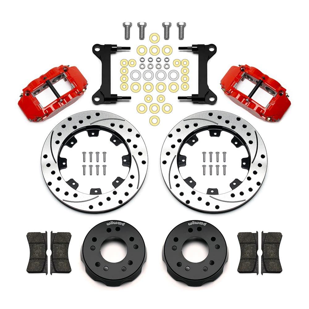 Front Disc Brake Kit Wilwood 140-15302-DR (C10Pro Spindle 12.19in), 1 Pack