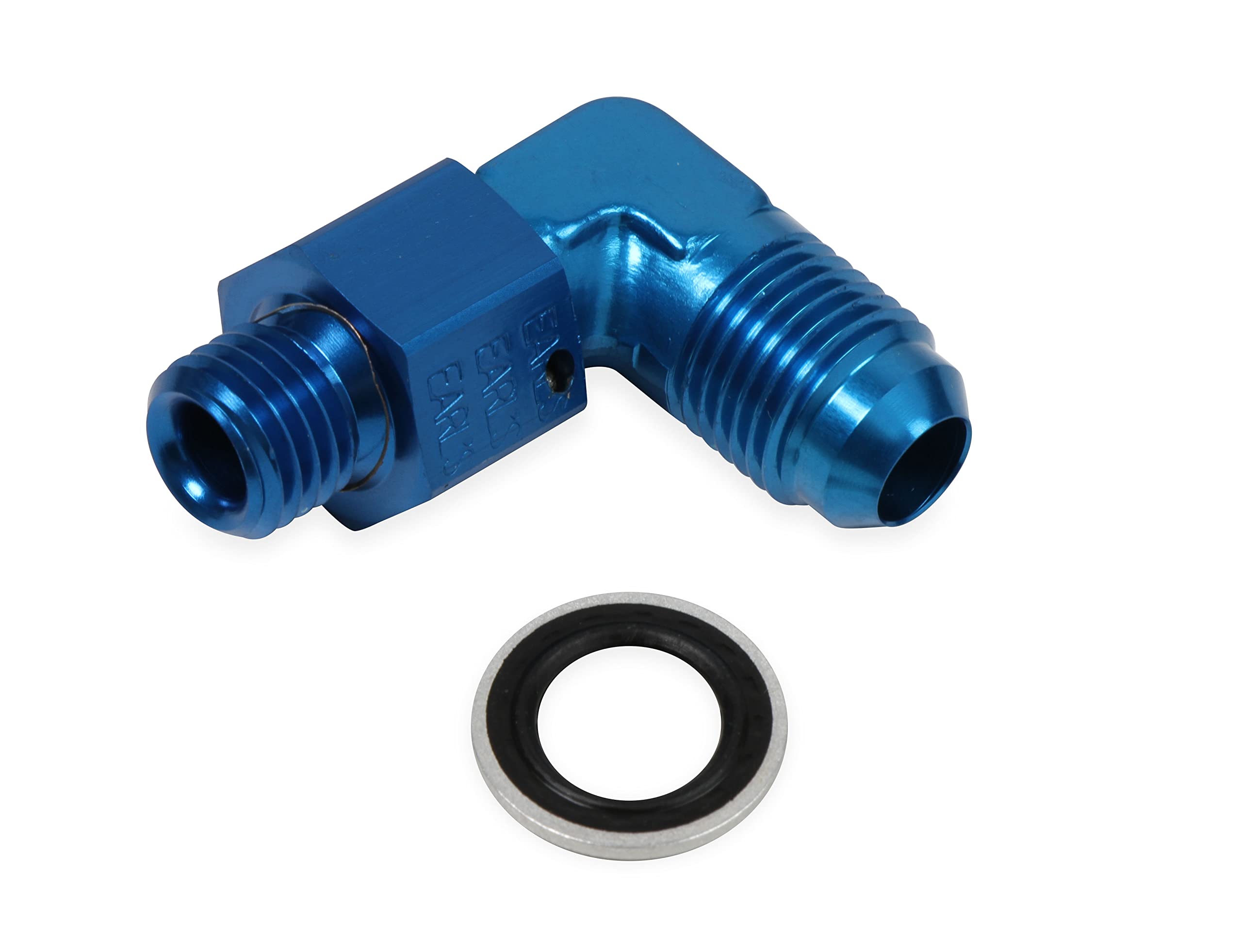 949092ERL Earl's Swivel Adapter, 90°, 12mm