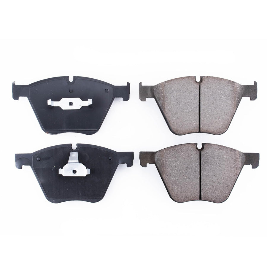 Power Stop Z17 17-1443 Front Ceramic Brake Pads with Hardware For 550i GT xDr, 760Li, Alpina B6 xDrive Gran Coupe, Alpina B7, Alpina B7 xDrive, Alpina B7L, Alpina B7L xDrive, X6 [Model Specific]
