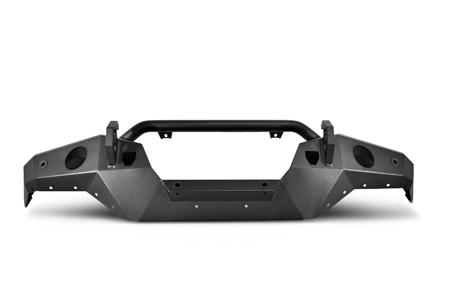 Steel Bender Front Bumper HAVOC OFFROAD for Ford Bronco | Stinger, Integrated Lift Points, Black | HFB-02-001 | 2021-2025 Ford Bronco (will not fit Sport Model)