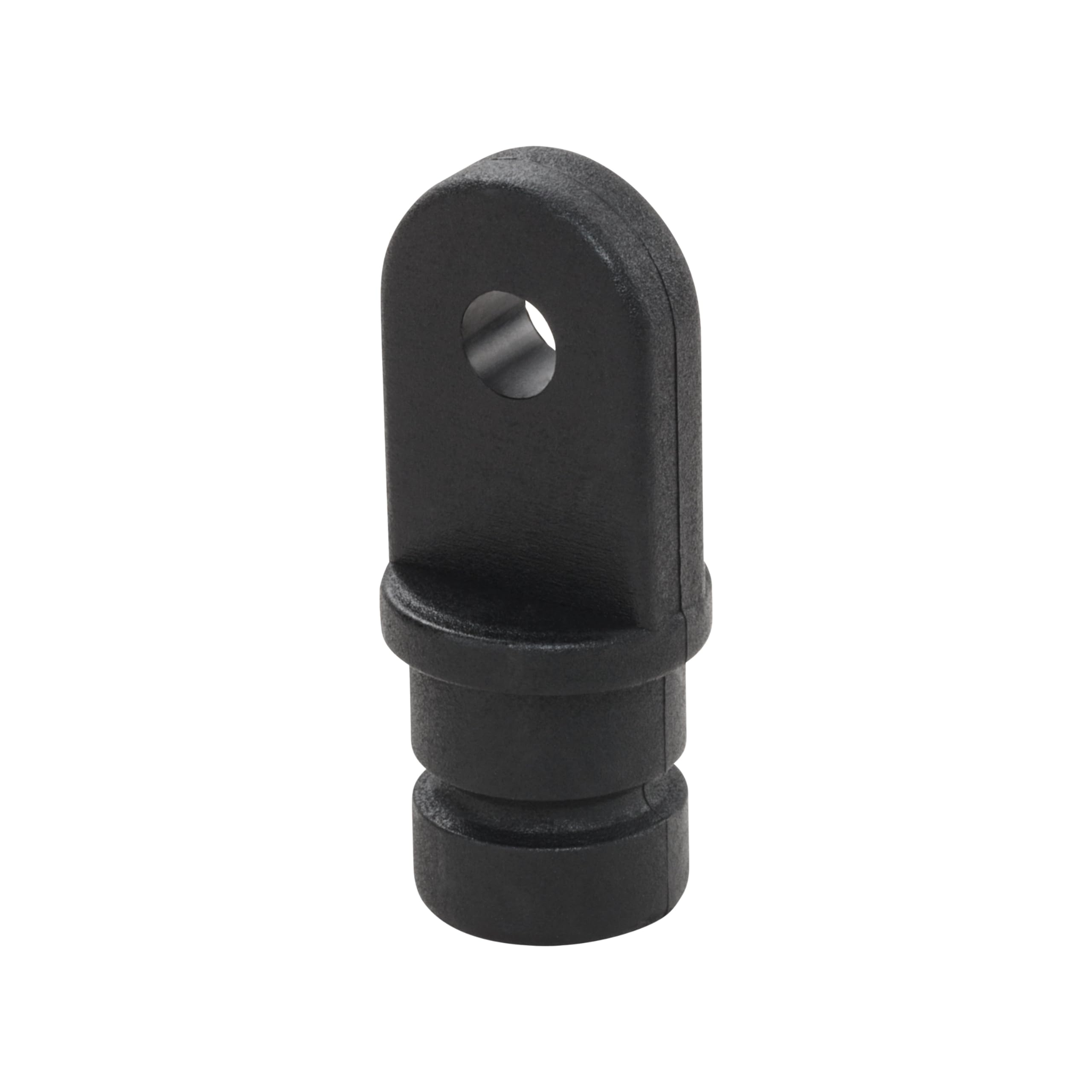 3402BP Whitecap Nylon 3/4" Inside Eye Top Fitting - Pair, Black