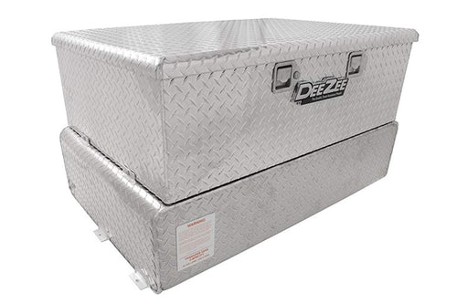 Brite-Tread Diesel Combo Transfer Tank & Tool Box with Pump DEE ZEE DZ92847 (75 Gallon)
