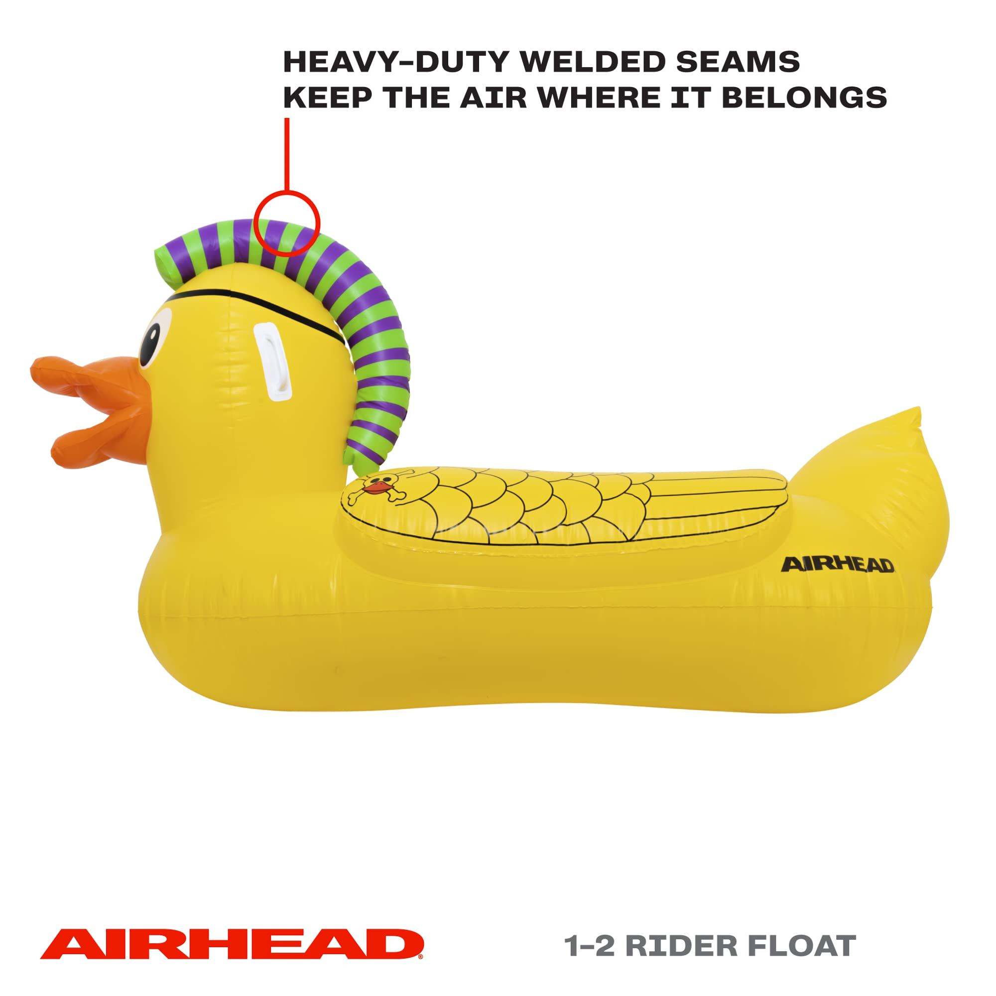 Punk Duck Airhead Inflatable Pool Float Large