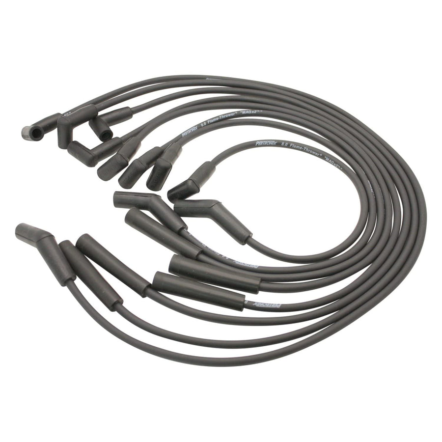 Black Pertronix 808201 Flame-Thrower 8mm 8 Cylinder Spark Plug Wire