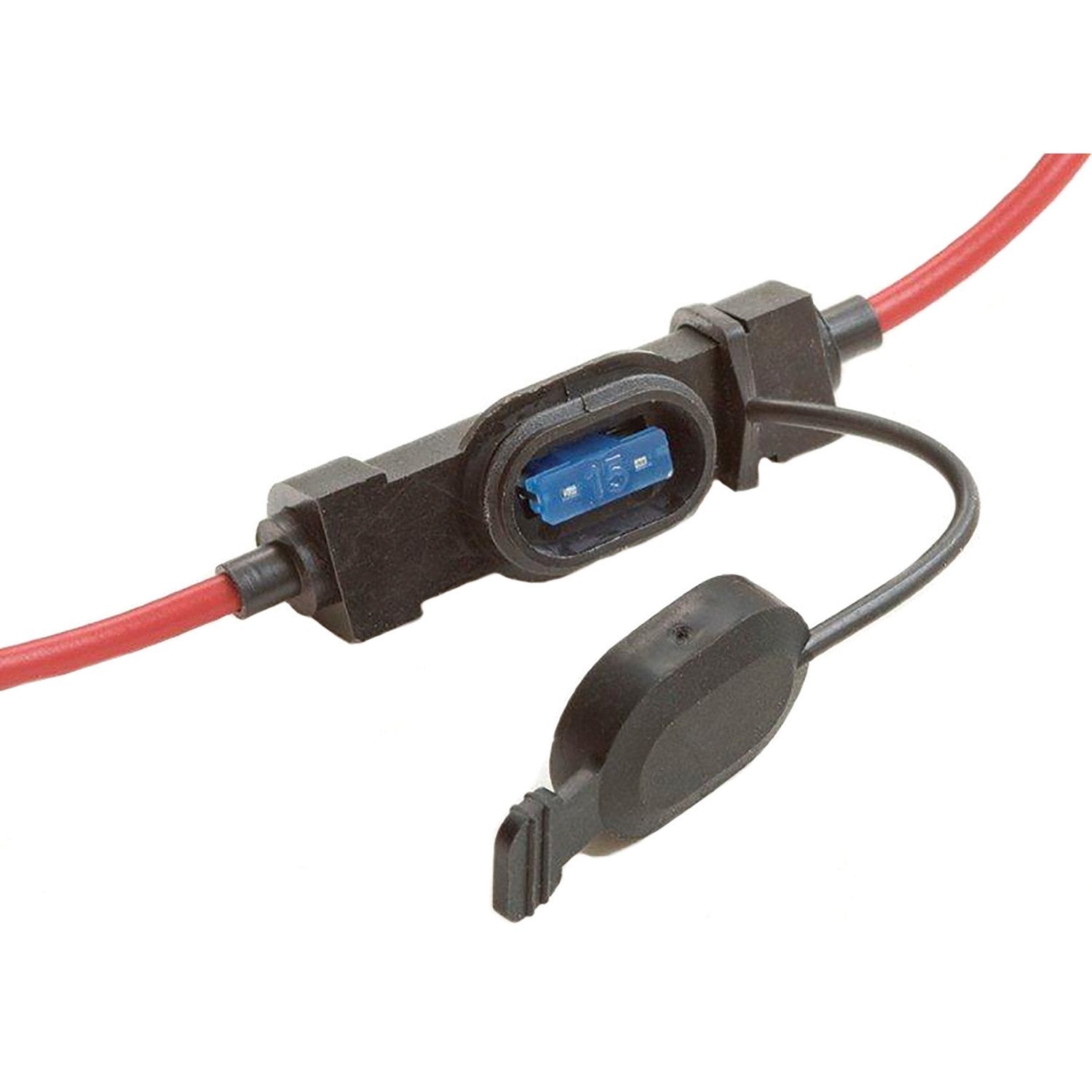 14Awg WirthCo 30104 Low Profile Mini Fuse in-Line Fuse Holder W/Cover-20A-Retail Pkg