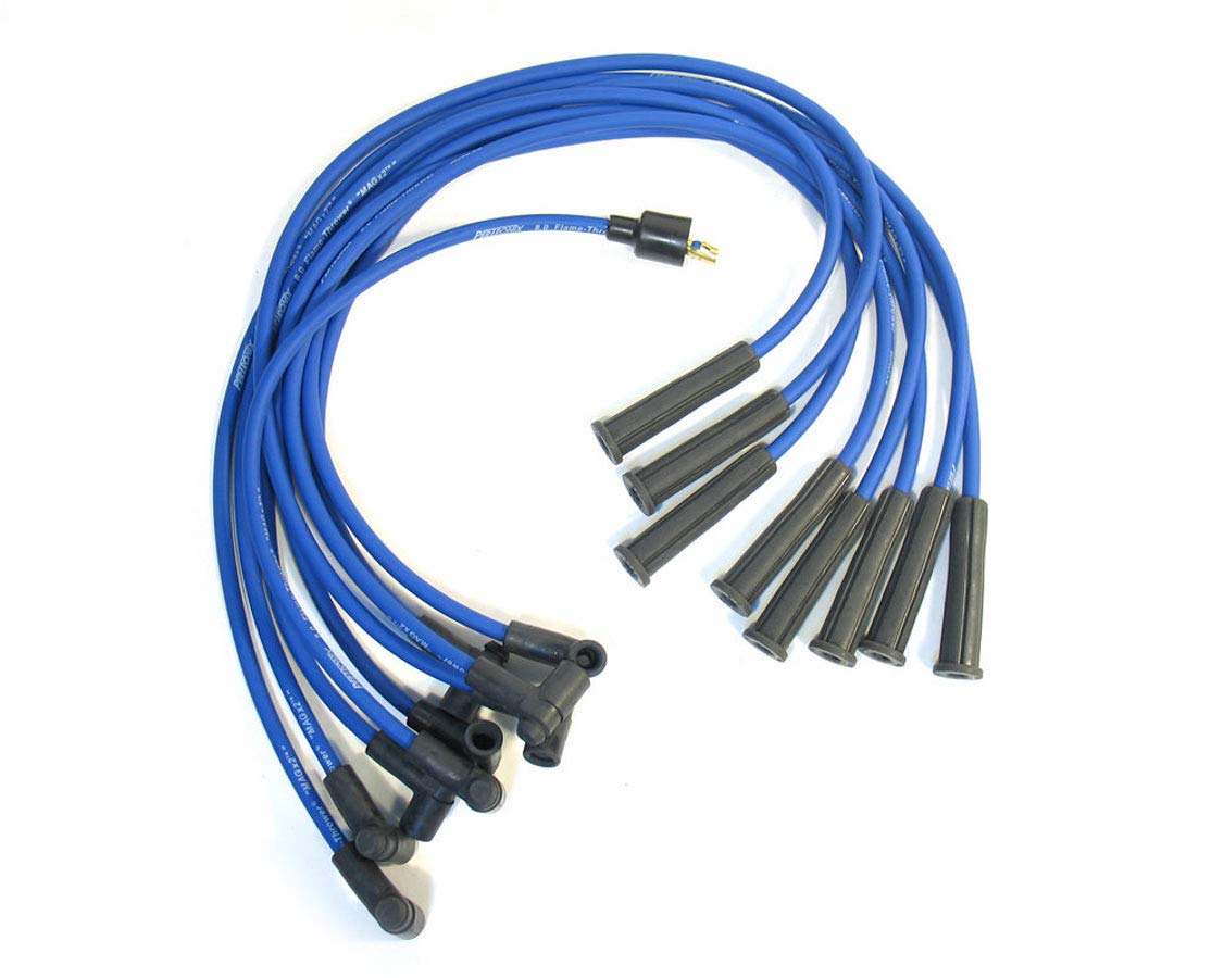 Pertronix Flame-Thrower Blue 8mm 8 Cylinder Spark Plug Wire 808321