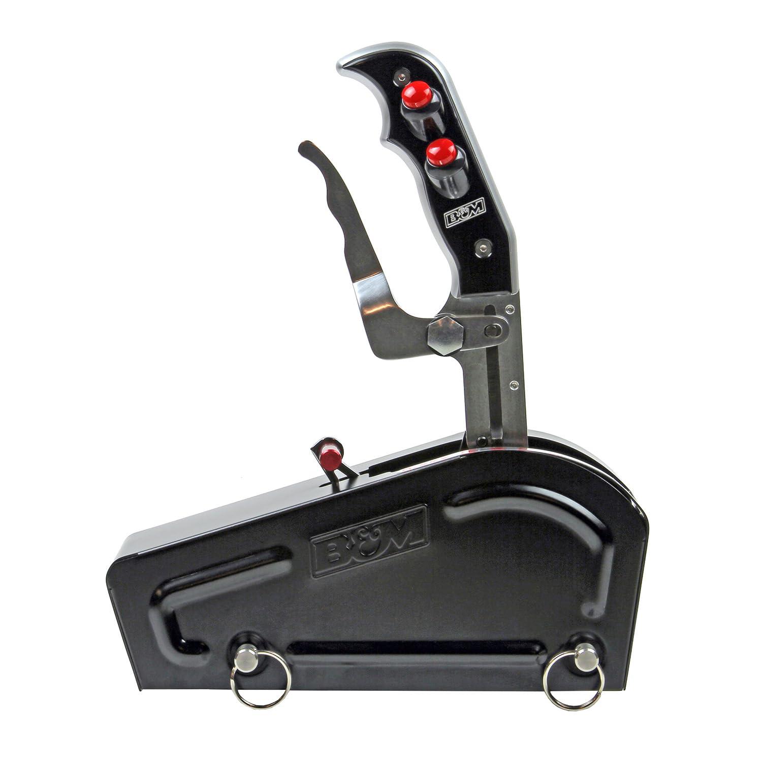 Automatic Gated Shifter B&M 81104 - Dual Button Magnum Grip Stealth Pro Stick - Two Tone