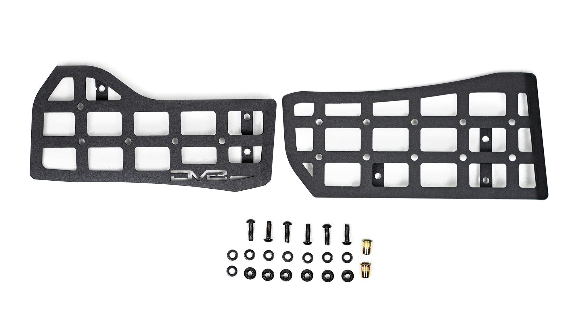 Molle Panels Center Console for 2018-2024 Jeep Wrangler & 2020-2024 Jeep Gladiator | Mount for Pouches, Med-Kits, Tools, Holsters & Other Accessories | Automatic & Manual Transmissions | DV8 Offroad