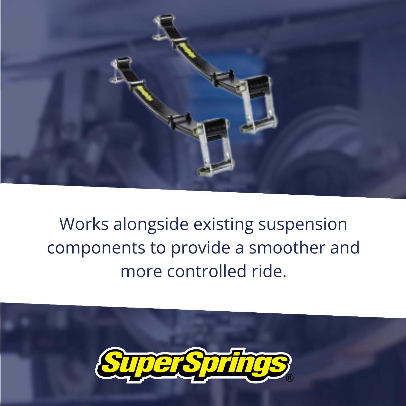 Black SuperSpring SSA33 SuperSprings, 2 Pack