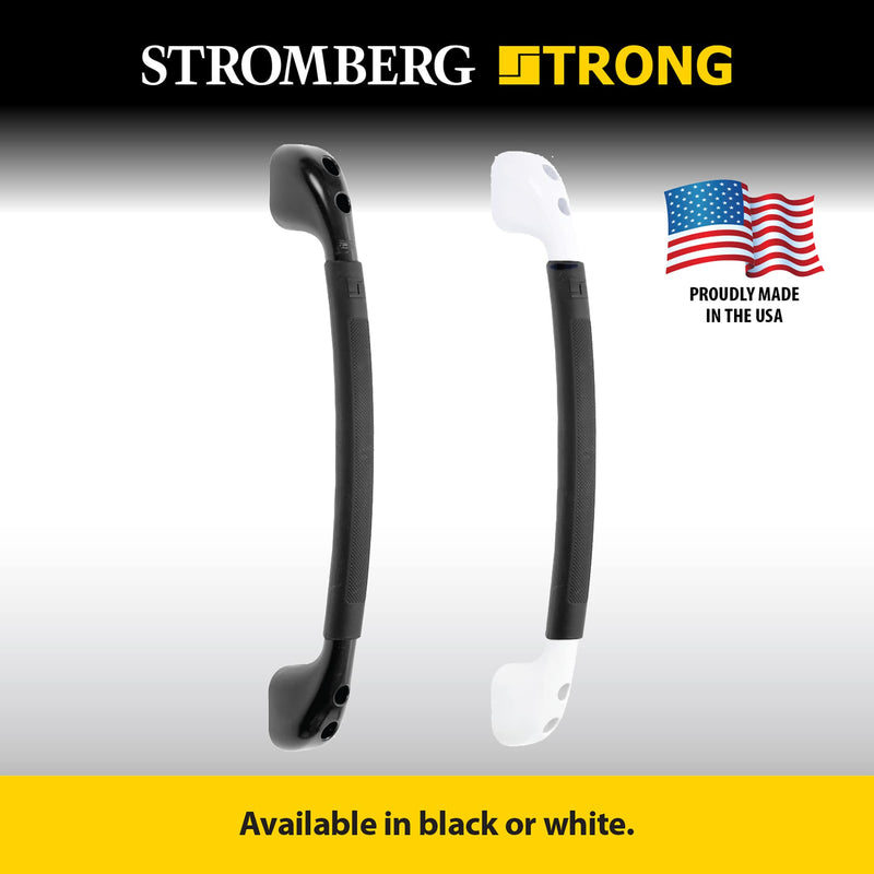 RV Grab Bar Stromberg Carlson – Entry Door Handle for RV, Camper, or Trailer – Exterior Assist Bar for Steps – Automotive Entry Grip for Outdoor Use - Back Soft Touch Finish