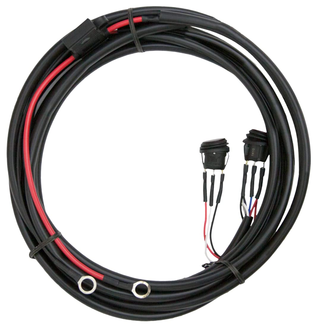 Radiance RIGID INDUSTRIES - Multi-Trigger Harness (2 Switch Single Relay): LED Light Wiring Harness