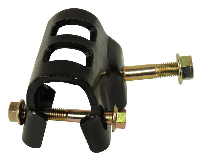 Automotive Crown Steering Stabilizer Bracket, Black, Zinc