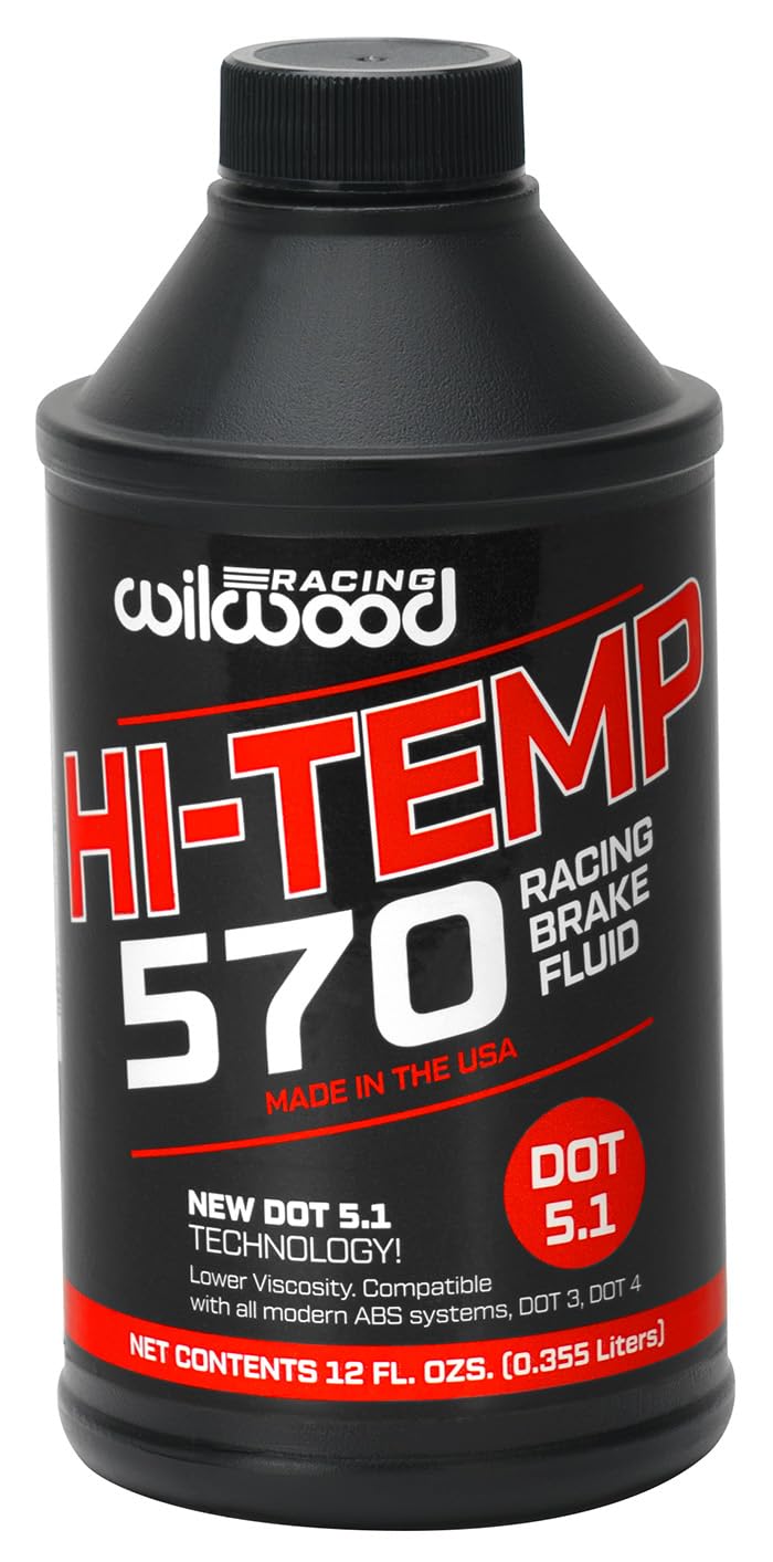 6 Pack 570 Brake Fluid - 12 oz Bottles