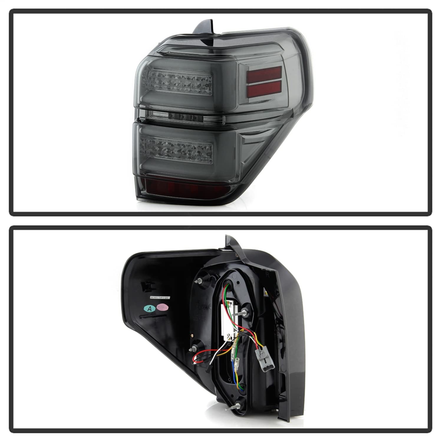 (Spyder) LED Tail Lights Toyota 4Runner 2010-2023 - Sequential Turn Signal - Smoke