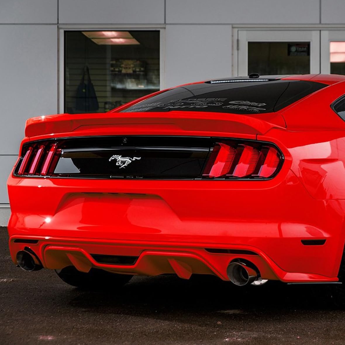 3" MBRP Cat Back, Dual Split Rear, Street Version Exhaust System with 4.5" tips (Aluminized Steel)