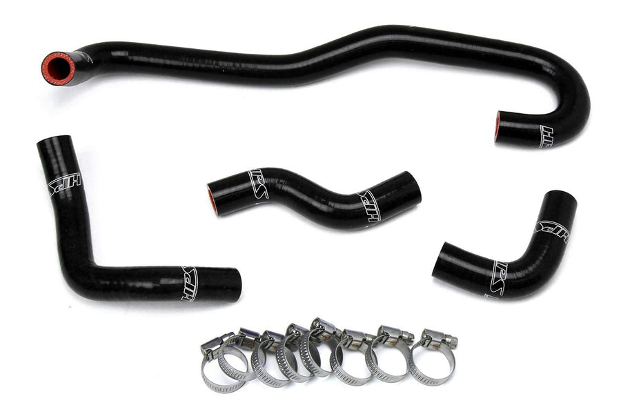 Black HPS 57-1655-BLK Silicone Heater Hose Kit Coolant