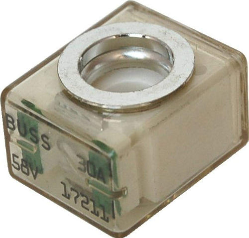 Battery Terminal Blue Sea Systems Fuse, 30-AMP, blue/sea