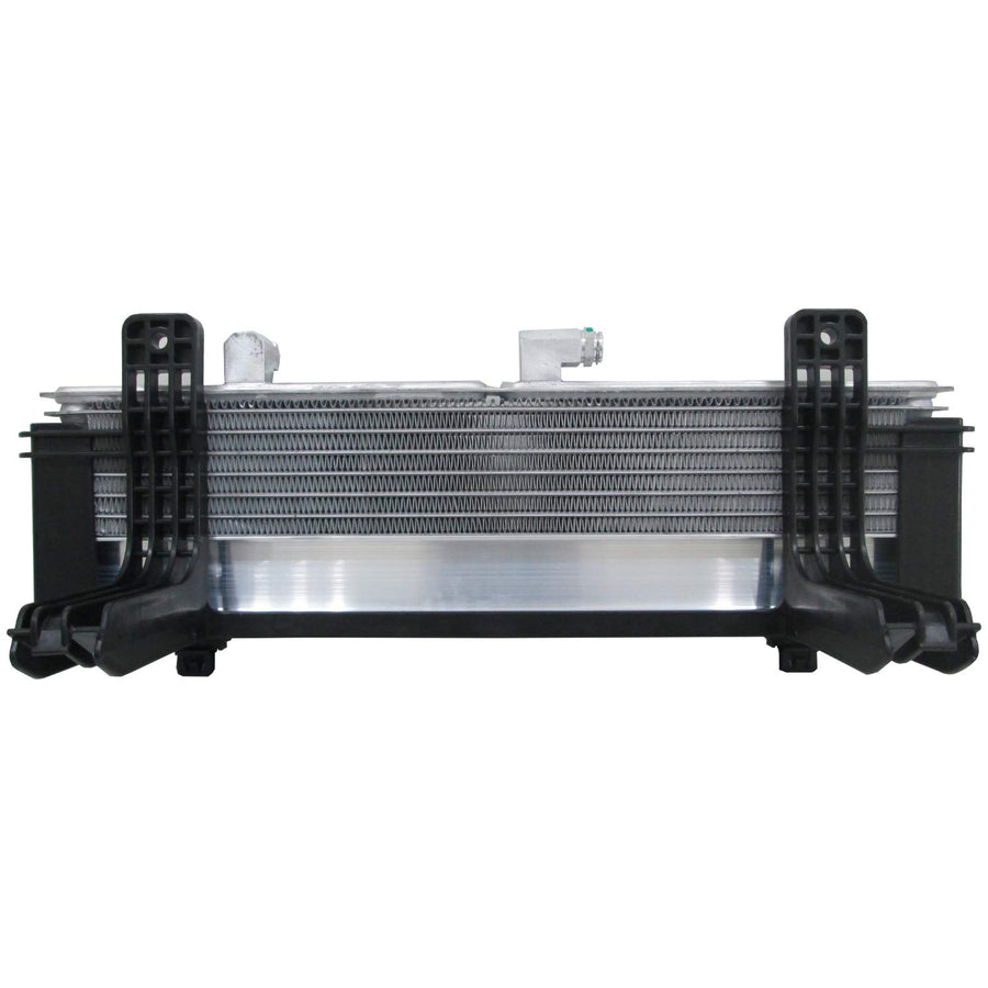 External TYC Transmission Oil Cooler Compatible with 2015-2019 Chevrolet Silverado 2500