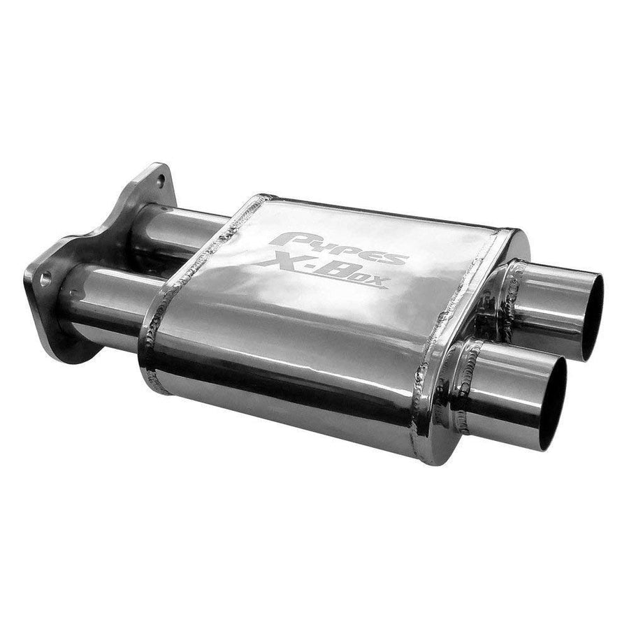 5"Od Pypes Performance Exhaust X 7" X 36" Miter Stack