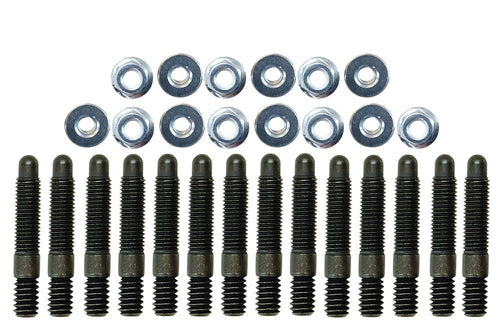 Moroso Valve Cover Stud Kit 38823, Use w/Big Block Chevy Fabricated Covers, Bullet Nose Studs and Non Serrated Flange Nuts