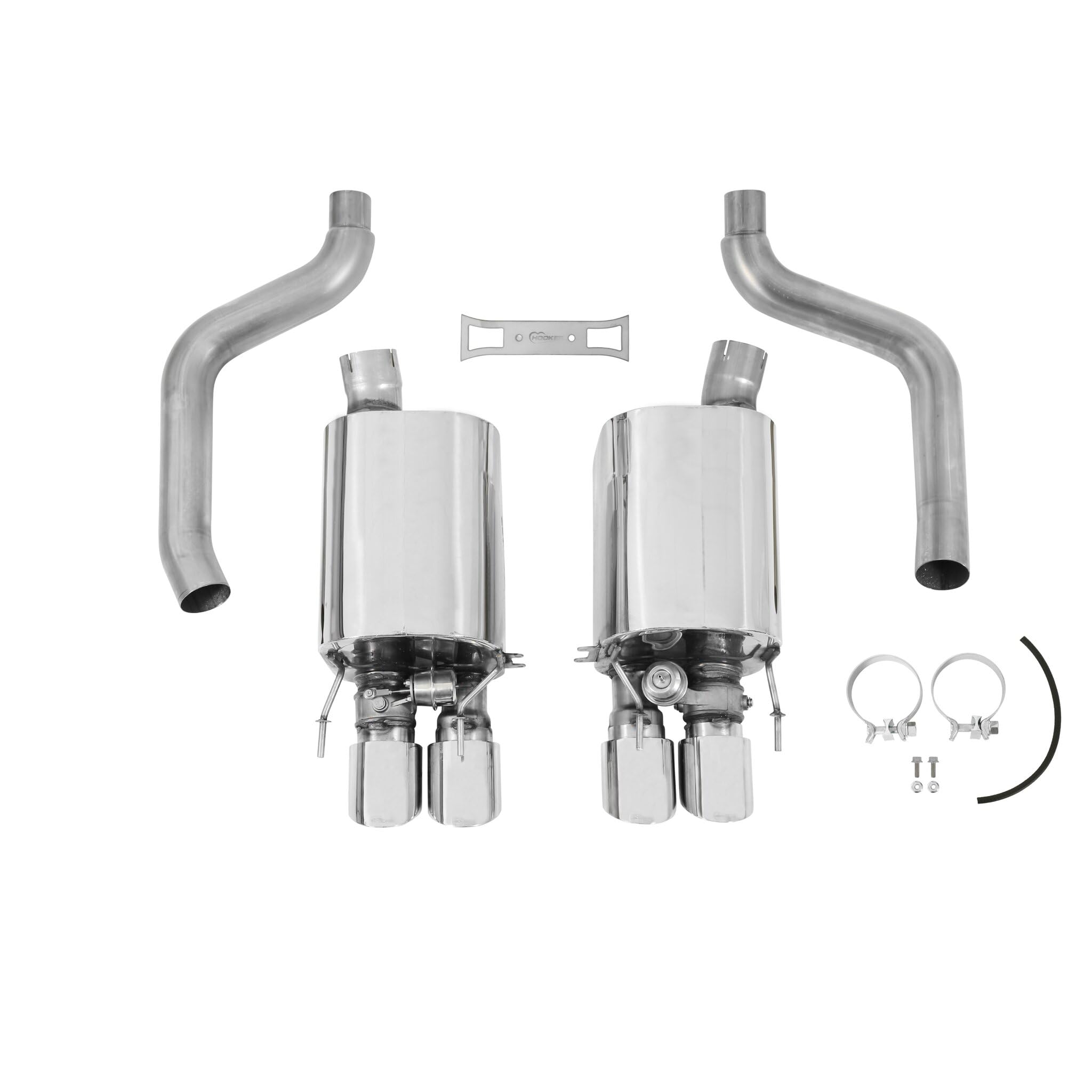 Blackheart Hooker 70401313-RHKR Axle-Back Exhaust with Dual Mode NPP Mufflers
