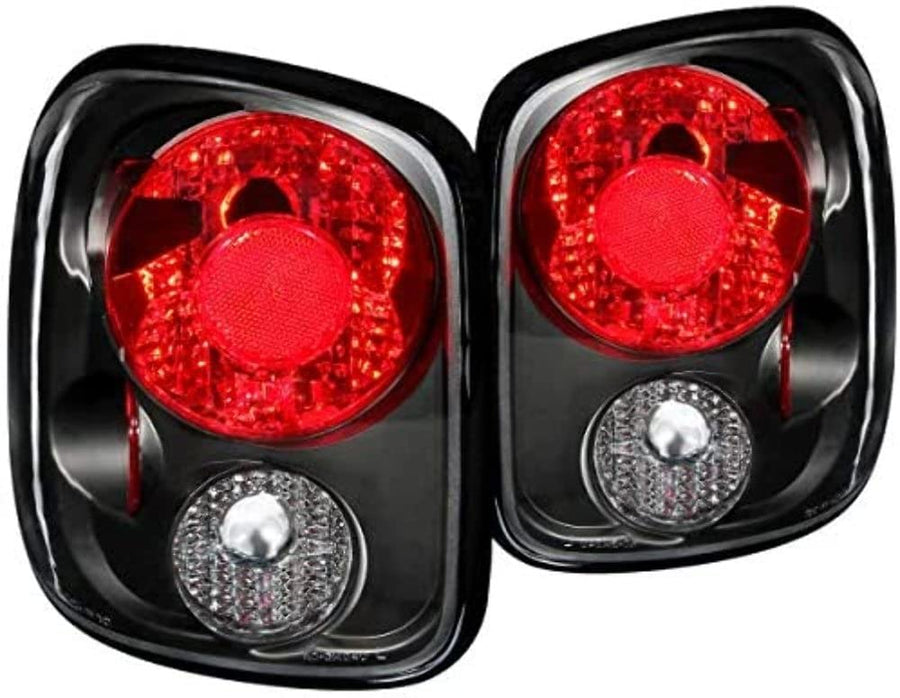 Chrome Euro Tail Light Set-Clear Lens ANZO USA 211026