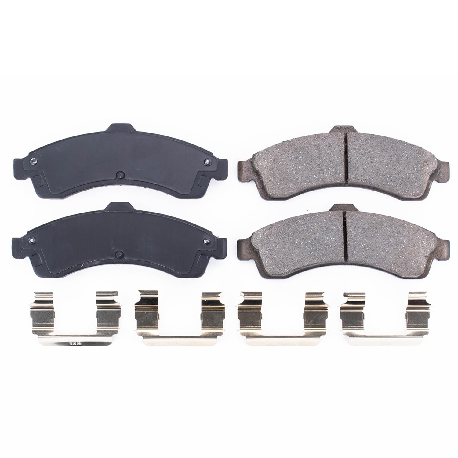 Power Stop Front Brake Kit For Buick Rainier 2004-05 |Chevrolet SSR 2003-06 |Trailblazer 2002-05 |Trailblazer EXT 2002-05 |GMC Envoy 2002-05 - Brake Pads Ceramic With Installation Hardware, 17-882