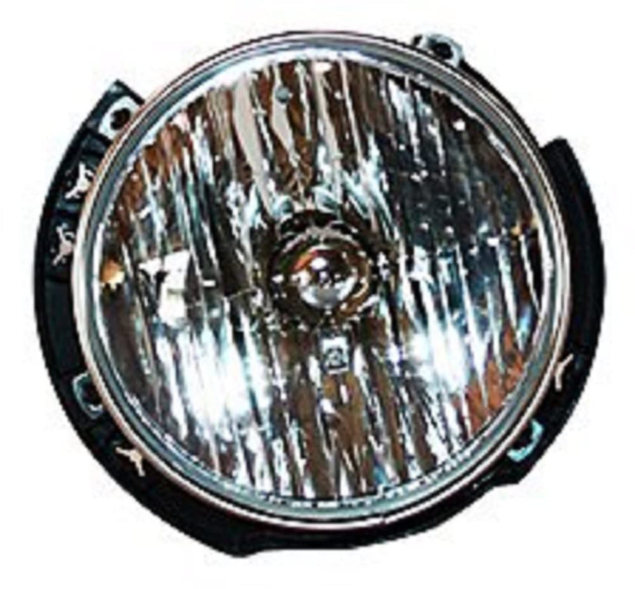 Right TYC Headlight Assembly Compatible with 2007-2018 Jeep Wrangler