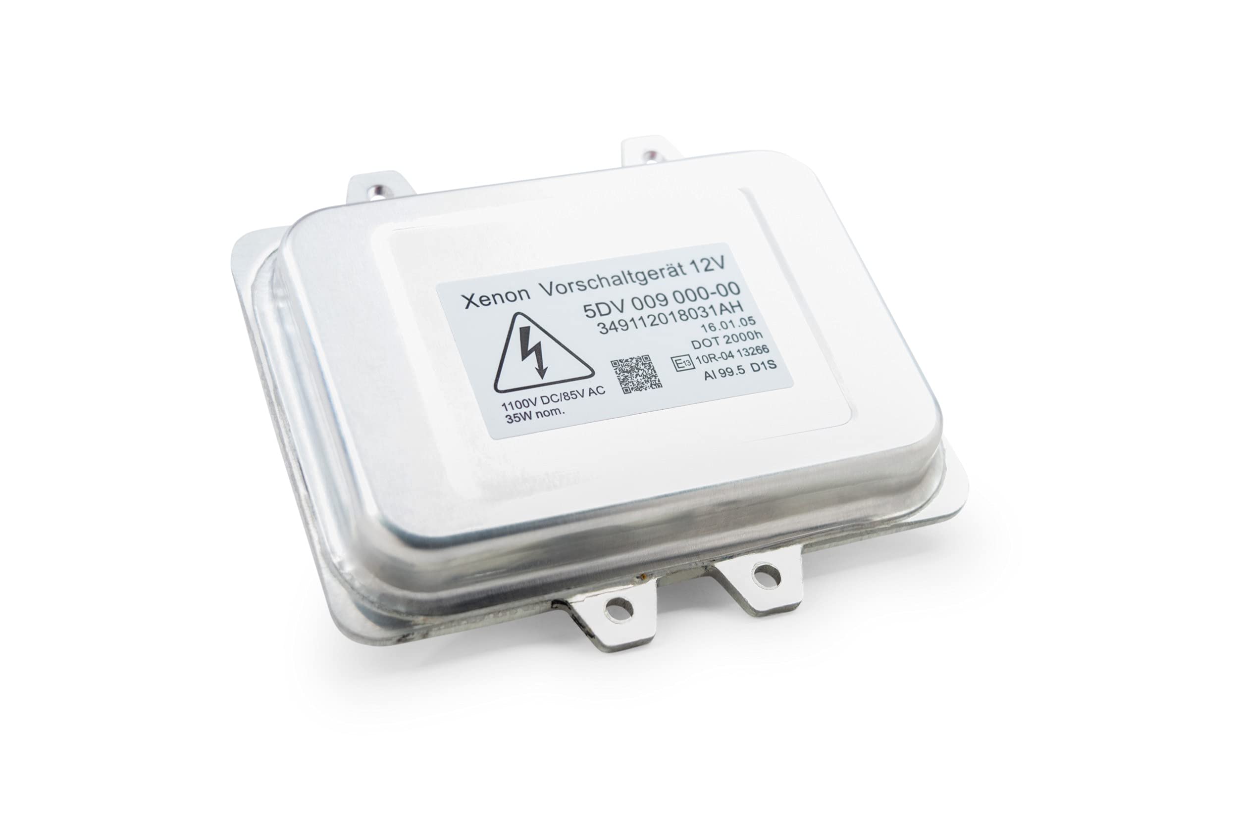 Hella Ballast OE Replacement, for European Vehicles with OEM Part Number(s), 5DV00900000, 5M0907391, 15782392, 63126937223, C2P13237, Direct Plug and Play Replacement for Factory HID (1x BL180)