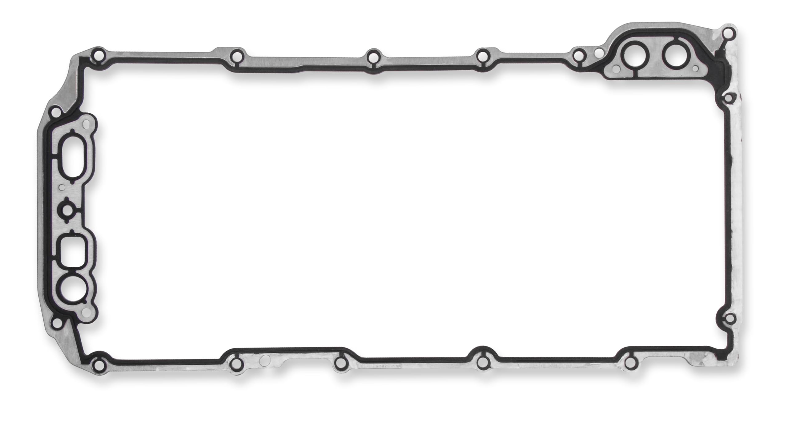 Oil Pan Gasket Mr. Gasket 61060G - Molded Rubber with aluminum Carrier