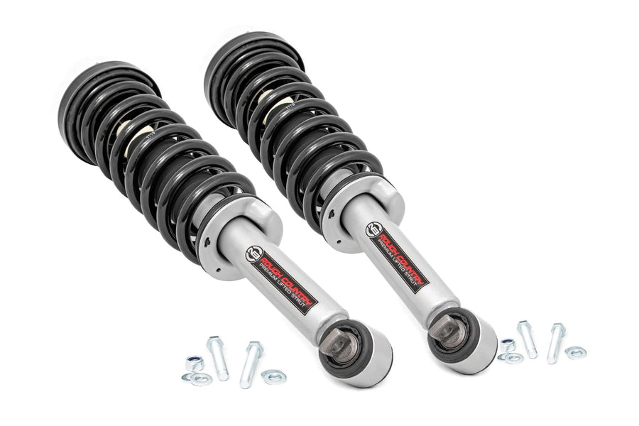Rough Country N3 Loaded Struts for Ford Bronco (2021-2025) 2" Lift - Pre-Loaded Coil Strut, Set of 2, Bolt-On Install
