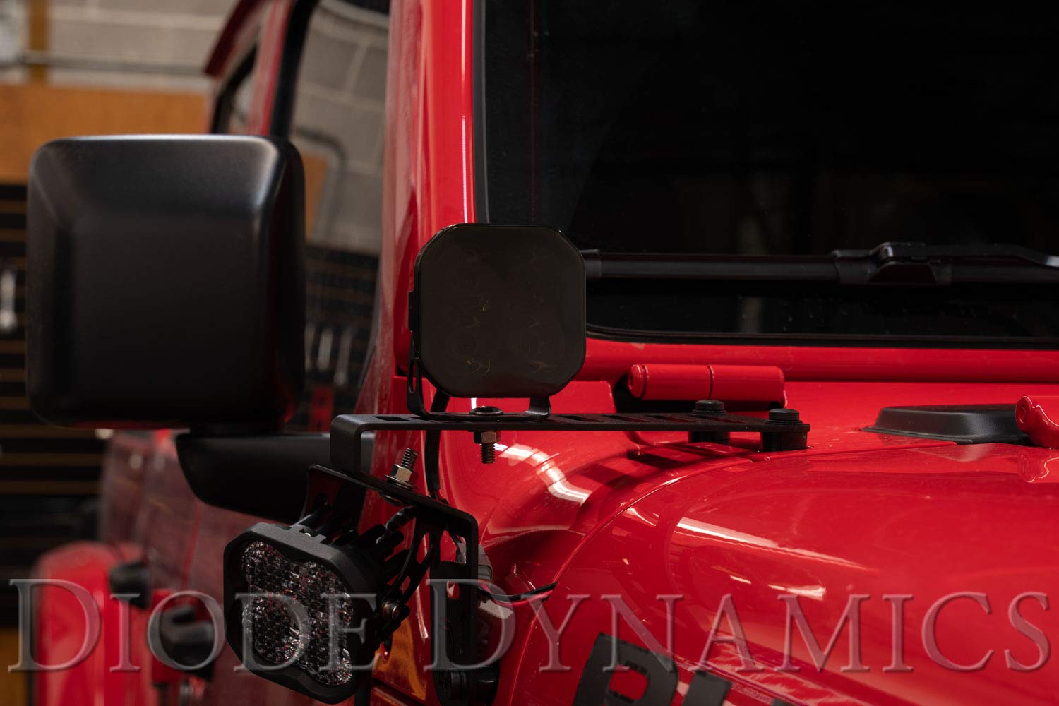 Smoked Round Diode Dynamics SS3 LED Pod Cover