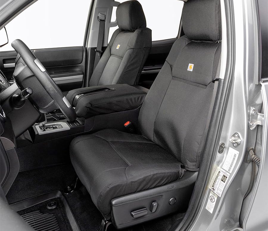 Super Dux Carhartt PrecisionFit Custom Front Row Seat Covers - Black