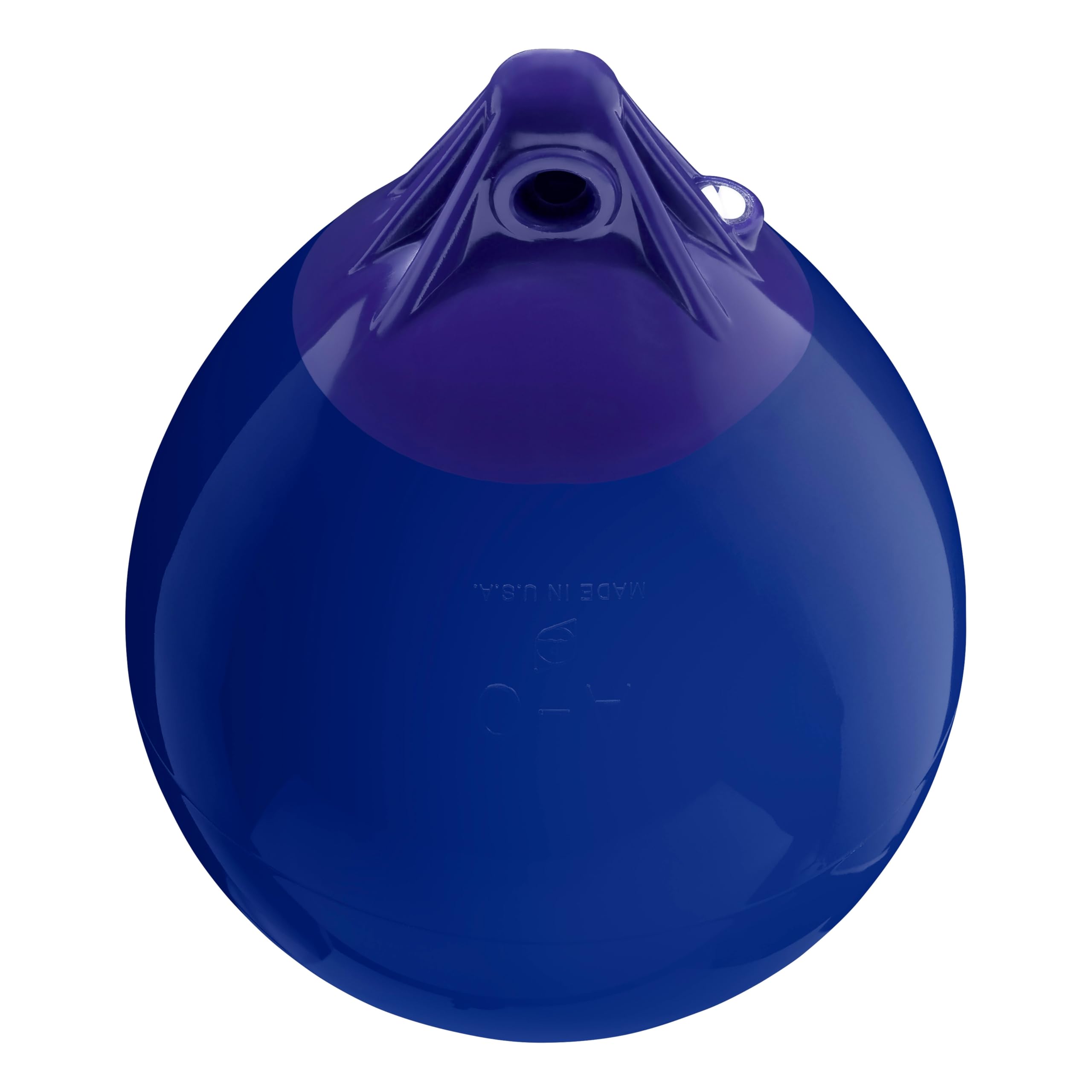 A-0 Standard Blue Ropehold Polyform Buoy - Cobalt Blue