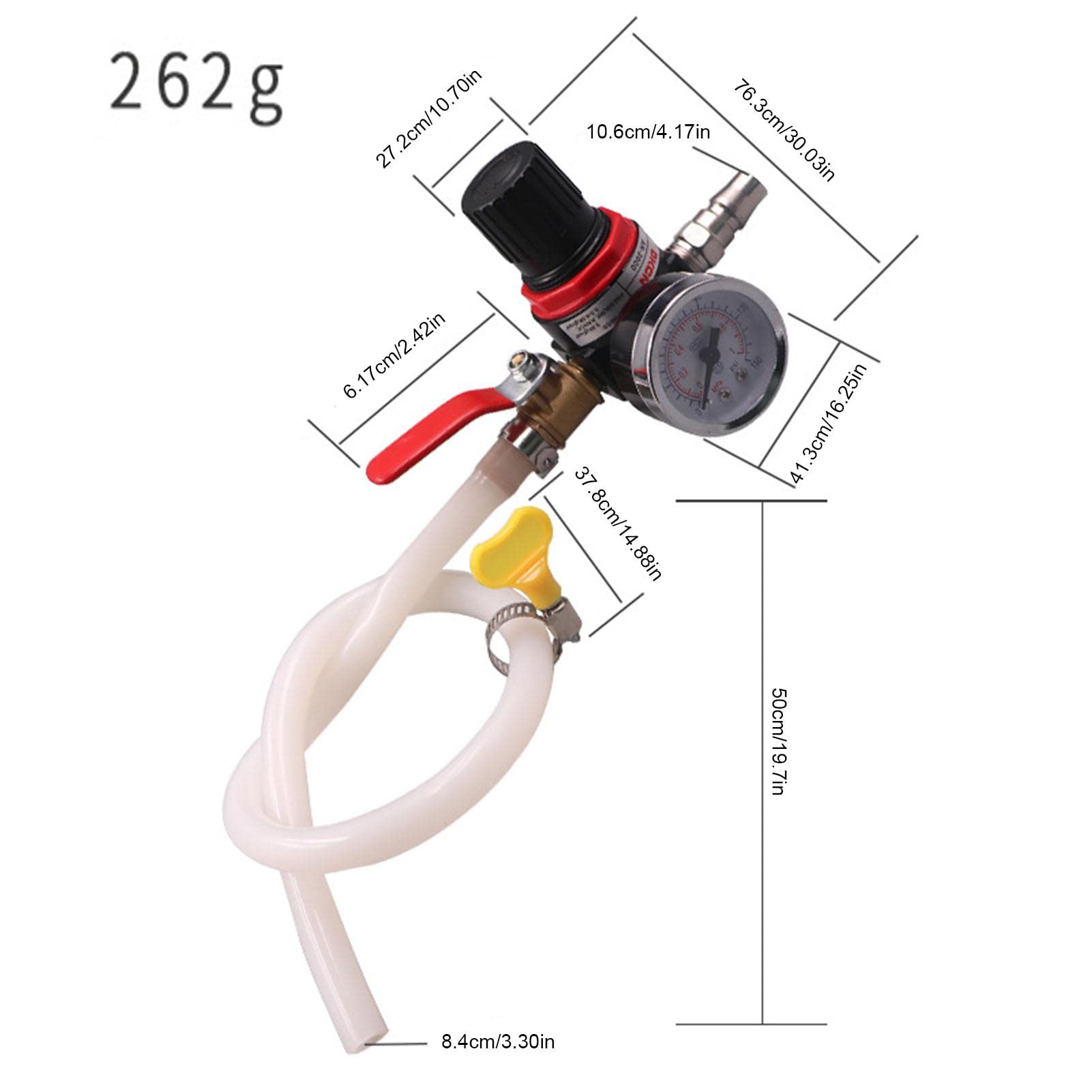 Automotive Water Tank Leak Test Tool, Car Cooling Radiator Pressure Tester | Fast and Efficient Dedaiby
