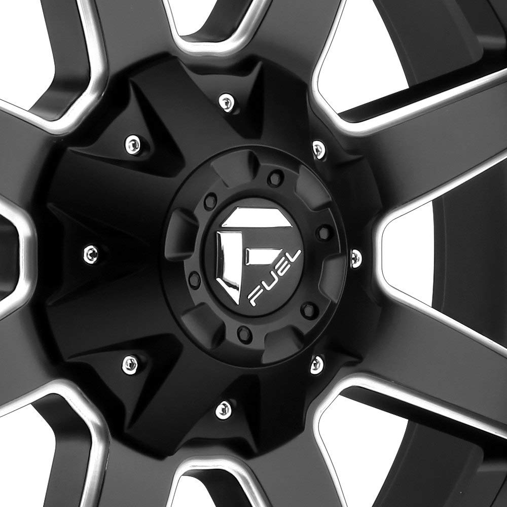 D538 MAVERICK FUEL OFF-ROAD 17X8.5, 5X110/5.0, 5.73, 25mm MATTE BLACK MILLED - D5381785C157