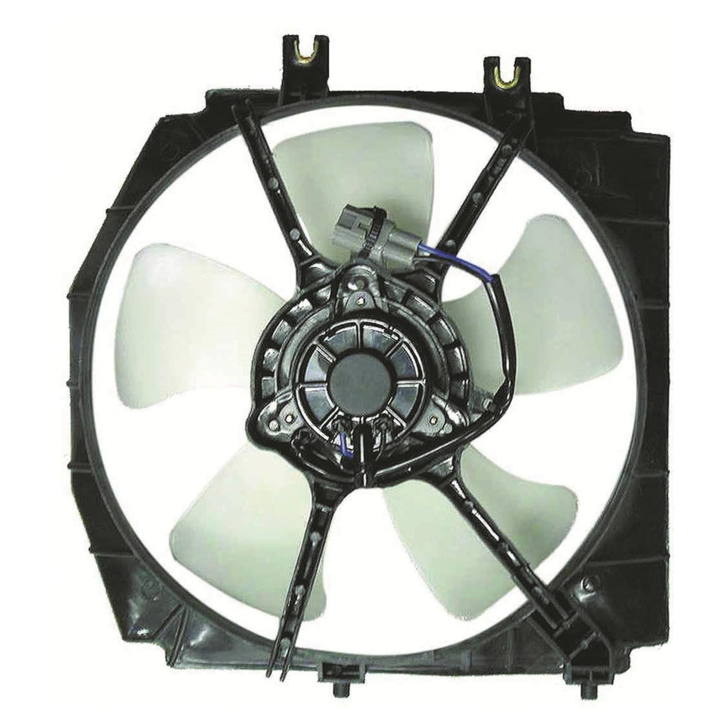 99-03 MAZDA PROTEGE RADIATOR COOLING FAN (W/ SHROUD, W/ MOTOR) (ON LEFT HAND SIDE) / 02-02 MAZDA PROTEGE 5 (AUTOMATIC TRANSMISSION: W/O TURBO) 00 01 1999 2000 2001 2002 2003
