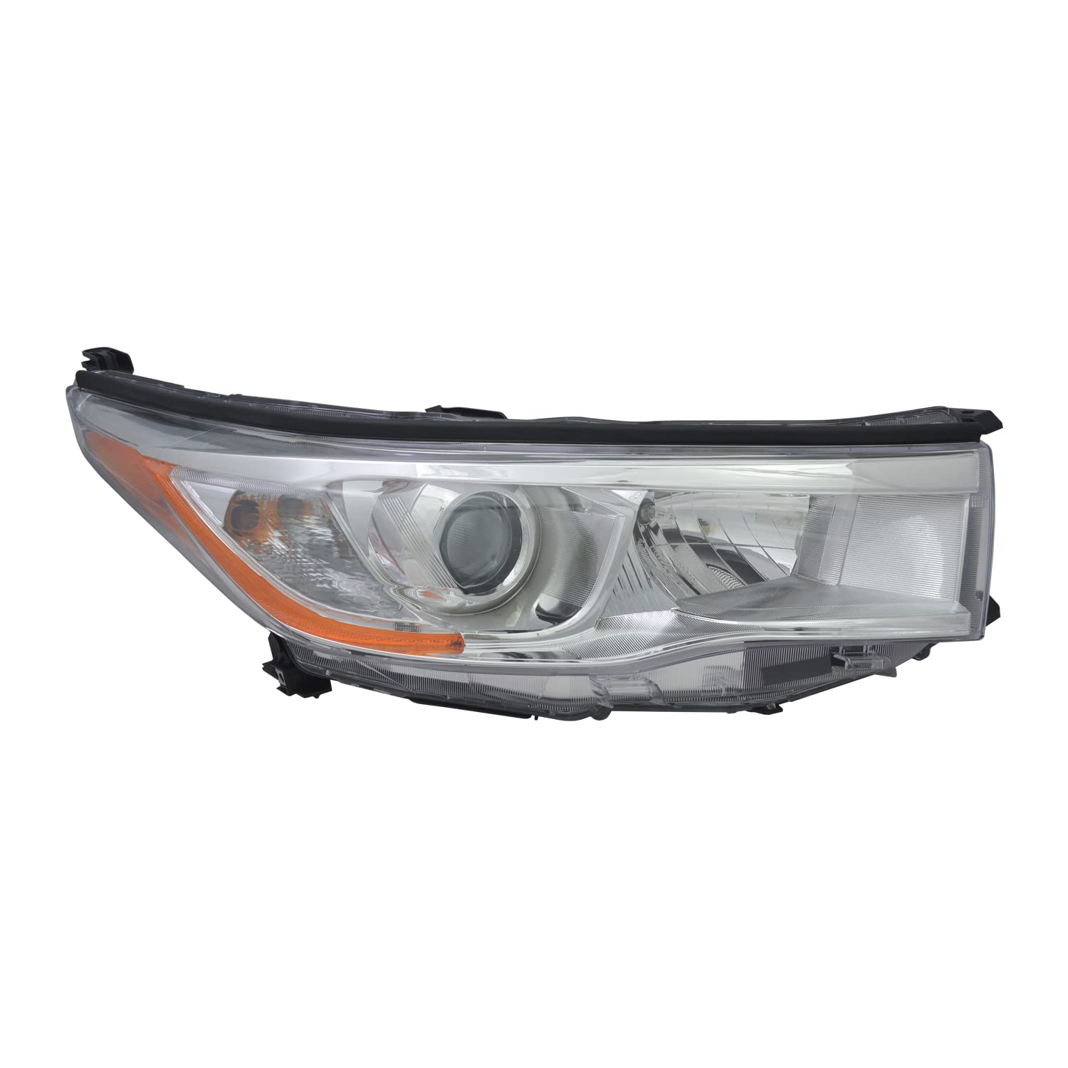 Right TYC Headlight Assembly Compatible with 2014-2016 Toyota Highlander