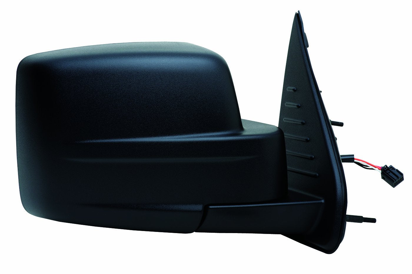 Jeep Liberty Fit System 60155C Replacement Passenger Side Convex Mirror, Black