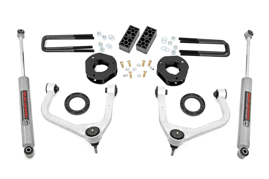 3.5" Rough Country Lift Kit for 2019-2024 Chevy/GMC 1500-29531A