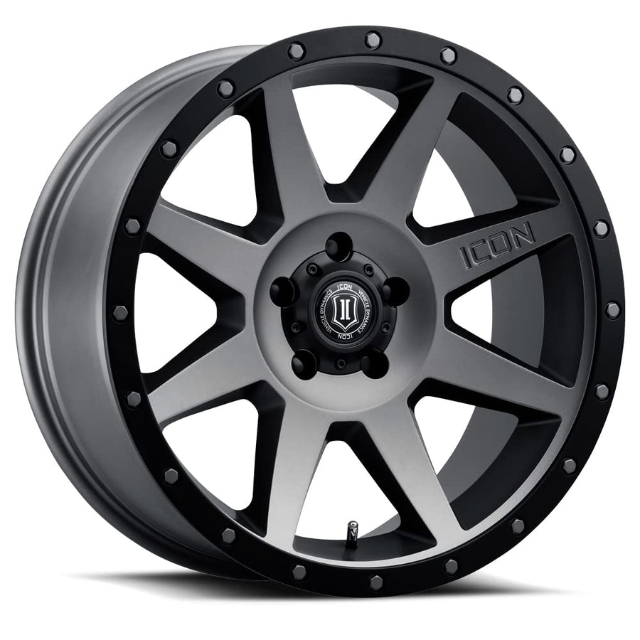 Titanium ICON Alloys Rebound, 20 x 9/5 x 150, 16mm Offset, 5.625" BS, 1820905556TT
