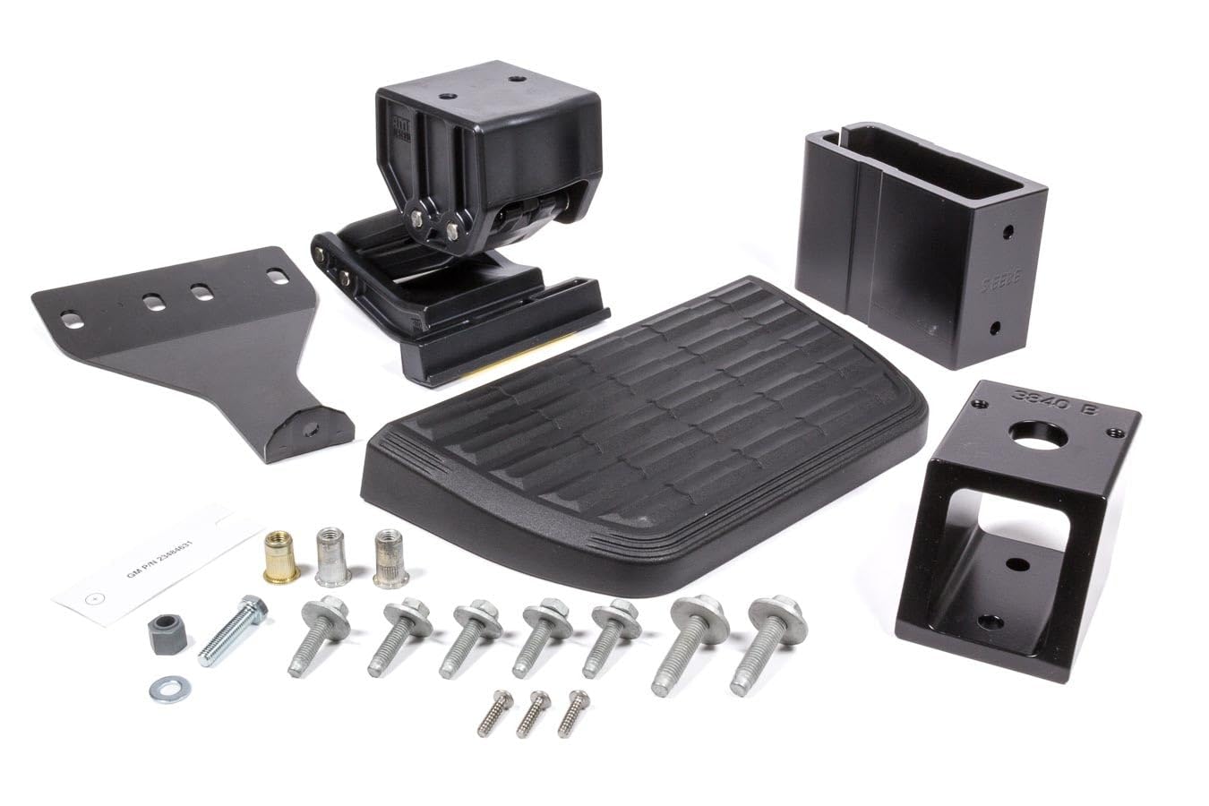 AMP Research BedStep2 RealTruck | 75407-01A | Fits 2014 - 2018 Chevrolet Silverado 1500 & GMC Sierra 1500; 2015 - 2019 Silverado/Sierra 2500 HD/3500 HD; 2019 Silverado/Sierra 1500 LD/Limited