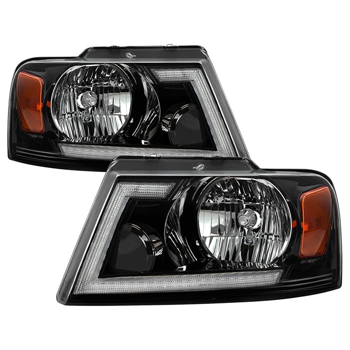 Crystal Xtune Headlights (PRO-JH-FF15004-LED-SB-BK)