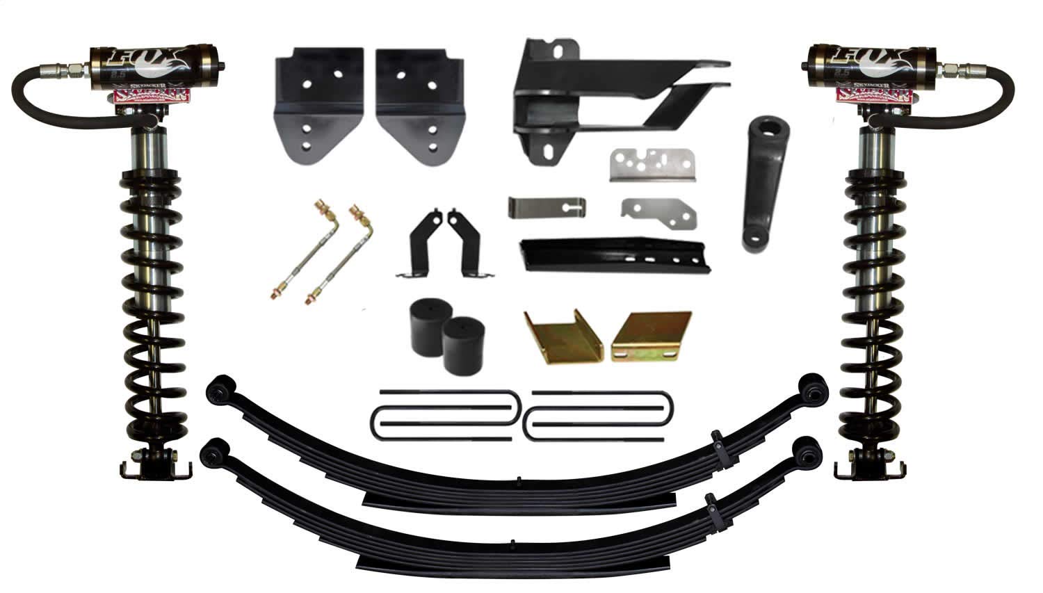 Skyjacker Suspension F1761LSKS Lift Kit w/Shock 6 in. Lift Incl. Front Coil Over