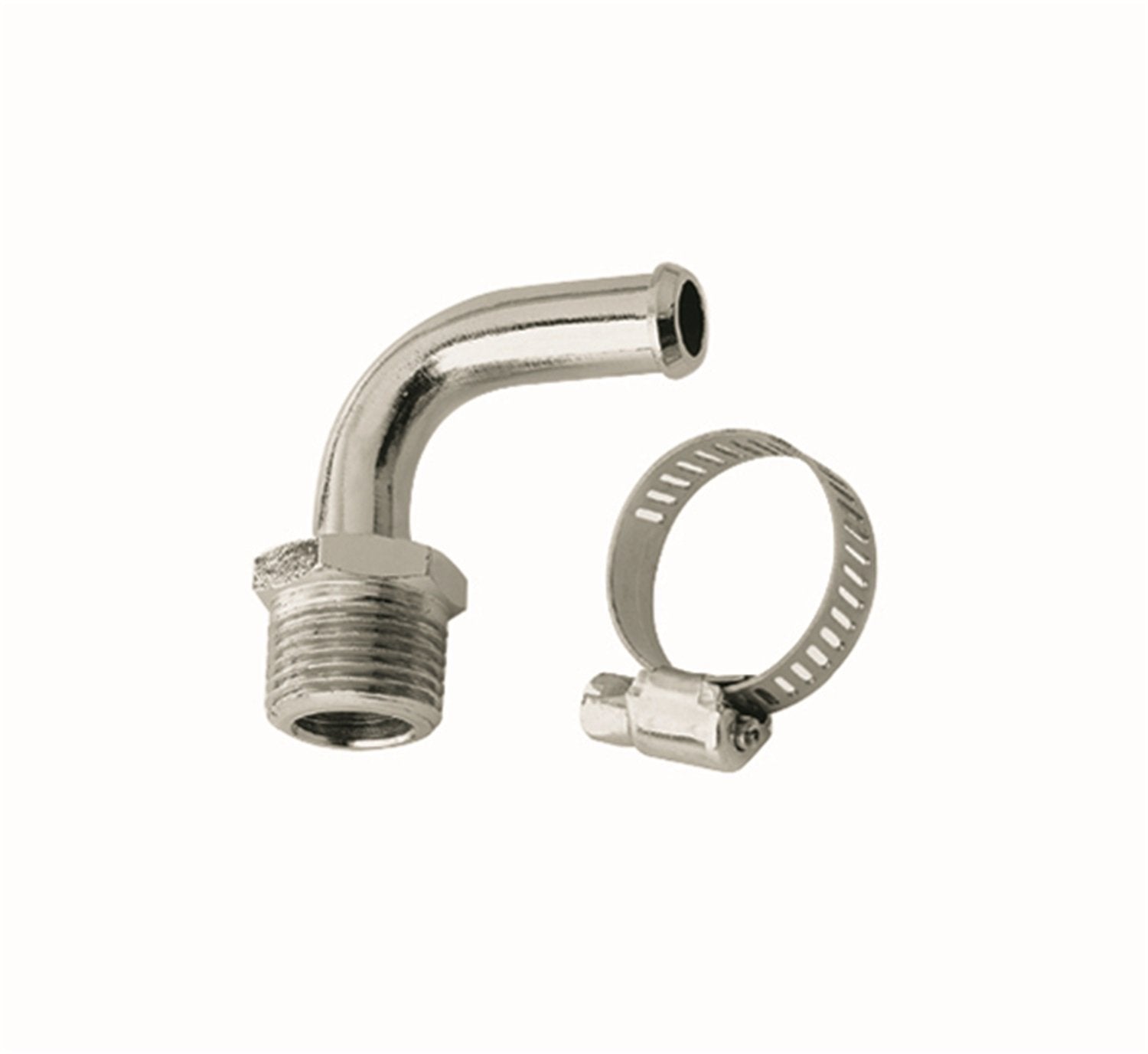 Chrome Plated Mr Gasket 2970G Fuel Line Fitting