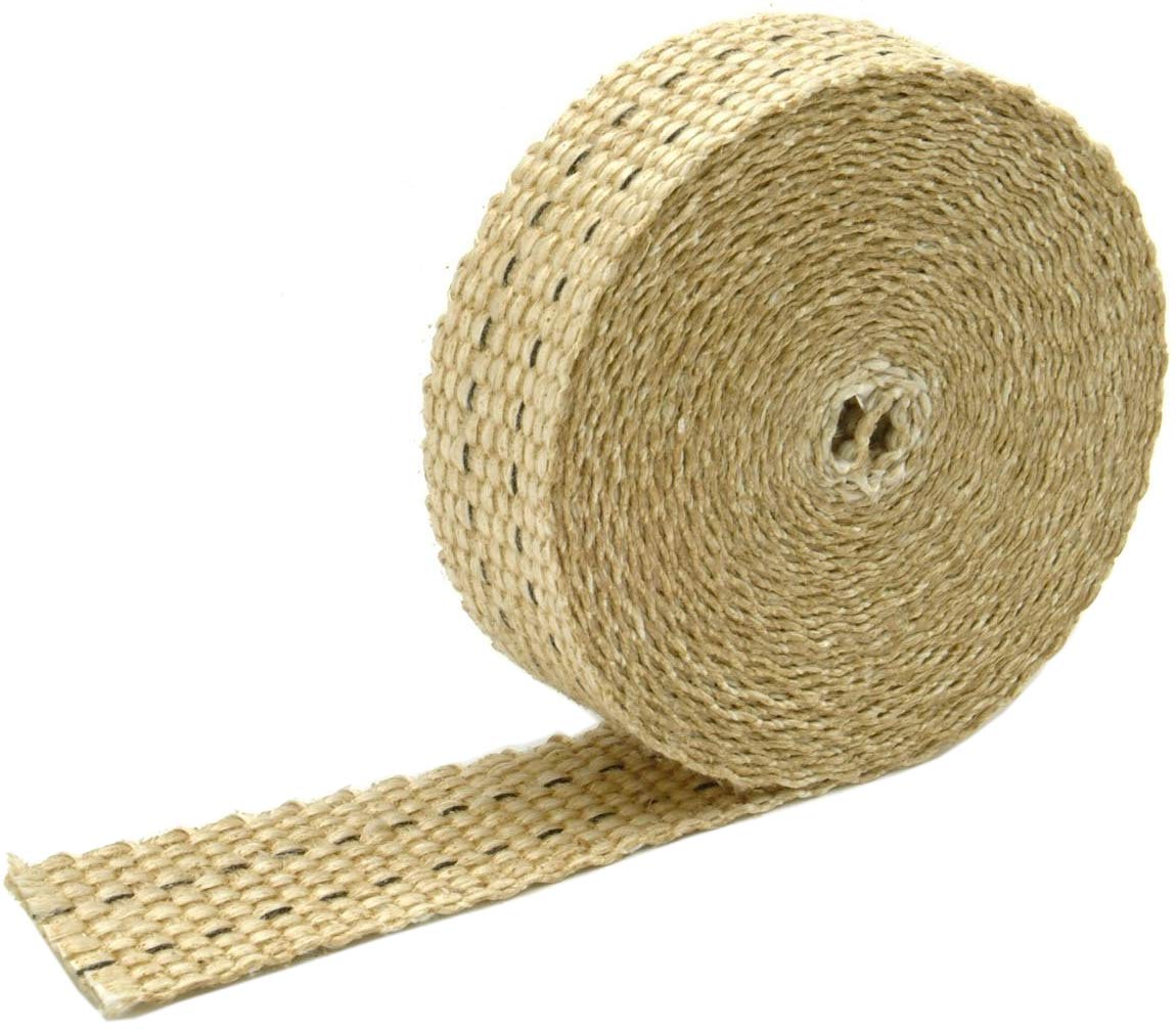 010105 Design Engineering Tan Glass Fiber 1" x 15' Exhaust Heat Wrap