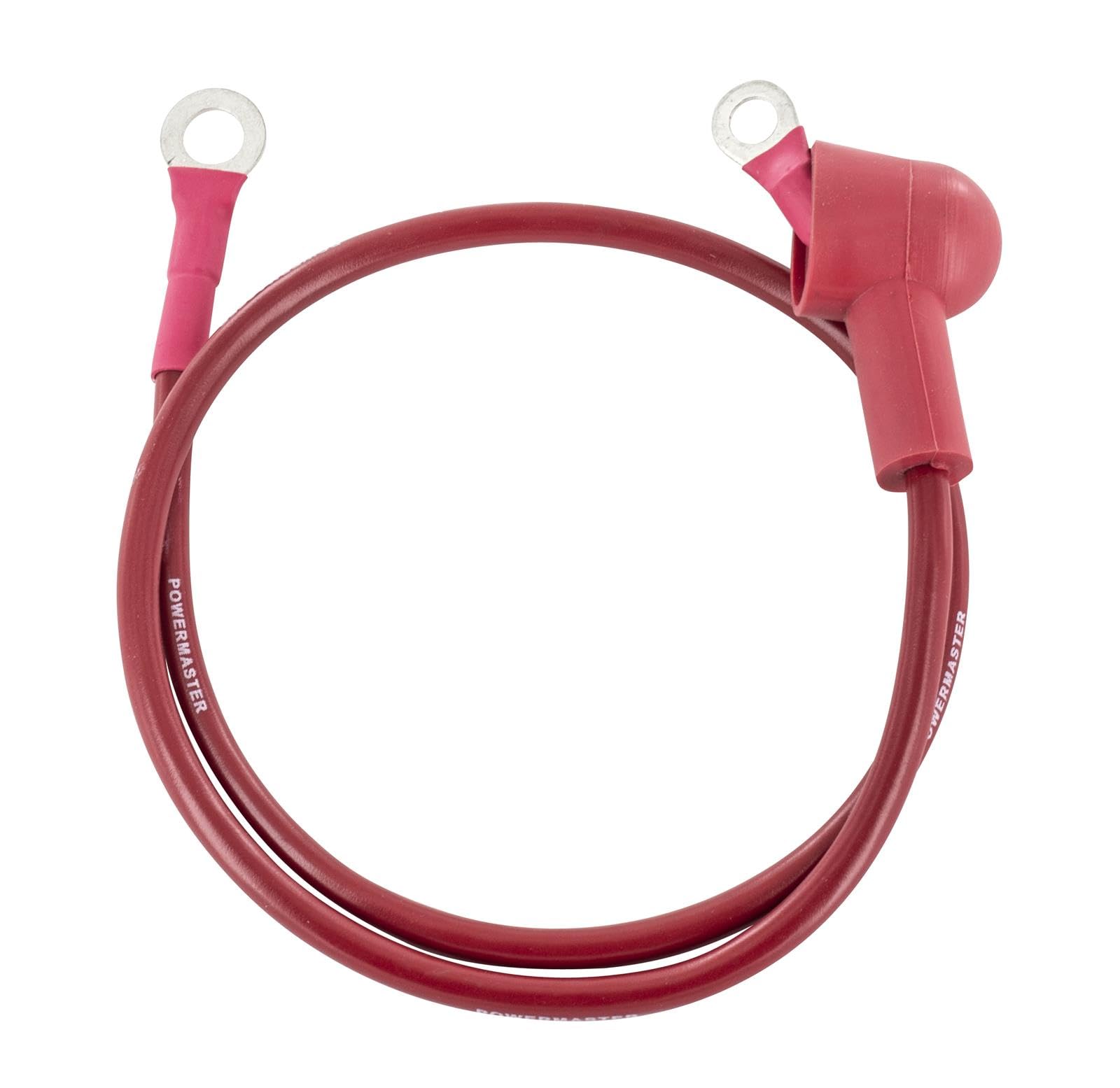 1-582-130 Powermaster Alt Charge Wire 8g 2 ft 5/16 & 1/4 Eyelet