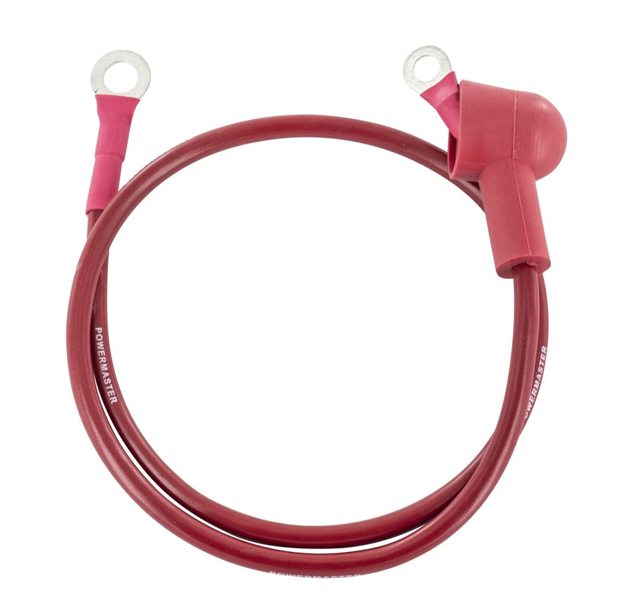 1-582-130 Powermaster Alt Charge Wire 8g 2 ft 5/16 & 1/4 Eyelet